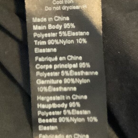 NWT Avenue Black Nightgown Size:  18-20 - Picture 8 of 8